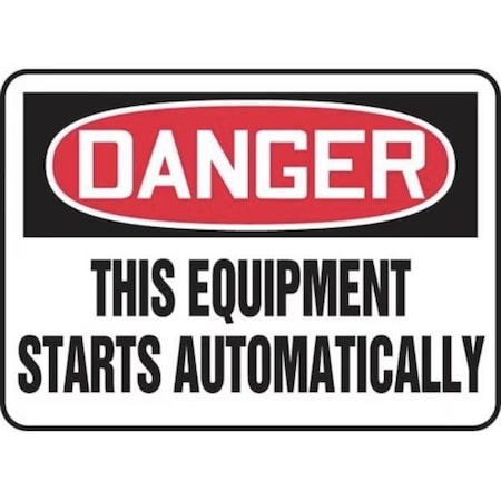 Accuform OSHA DANGER SAFETY SIGN  THIS FRMEQM083VP FRMEQM083VP